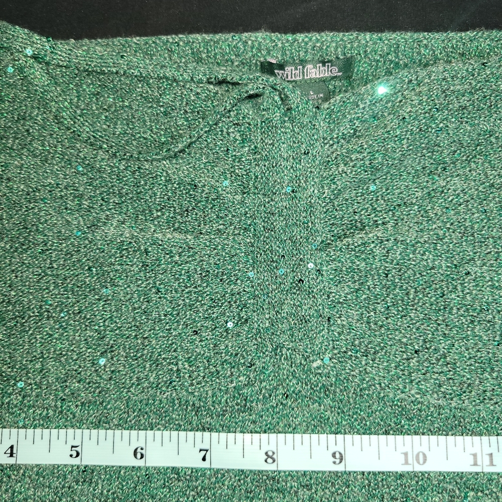 Wild Fable Green Ribbed Bodycon Dress Cocktail - Picture 8 of 10